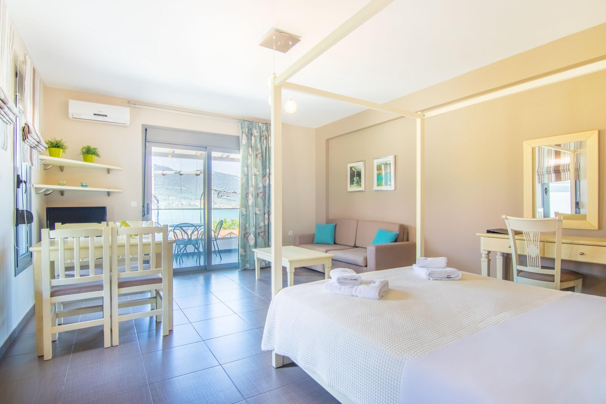 Ntinas Villa With Sea View スカラ・ポタミアス エクステリア 写真