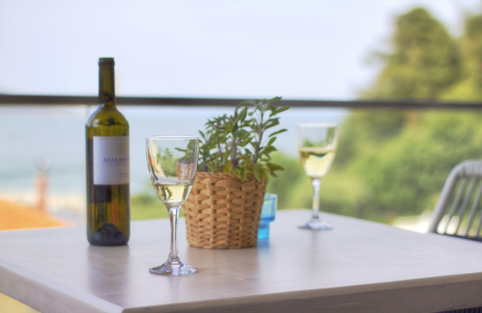 Ntinas Villa With Sea View スカラ・ポタミアス エクステリア 写真