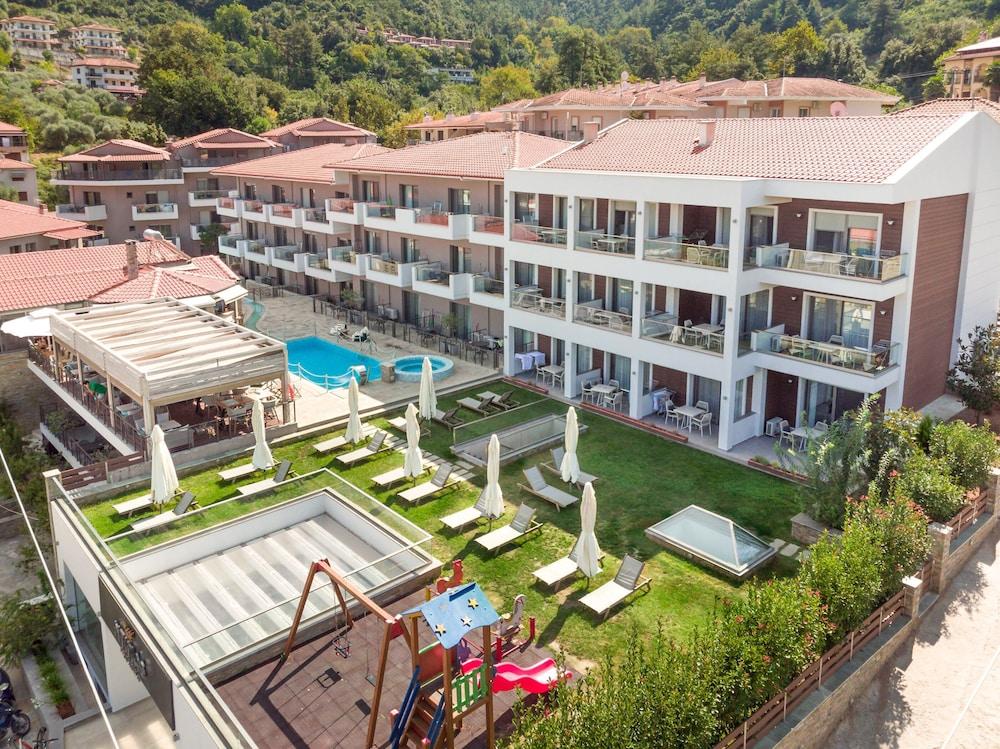 Ntinas Villa With Sea View スカラ・ポタミアス エクステリア 写真
