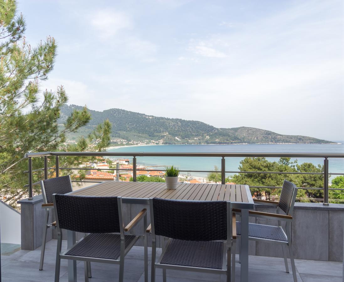 Ntinas Villa With Sea View スカラ・ポタミアス エクステリア 写真