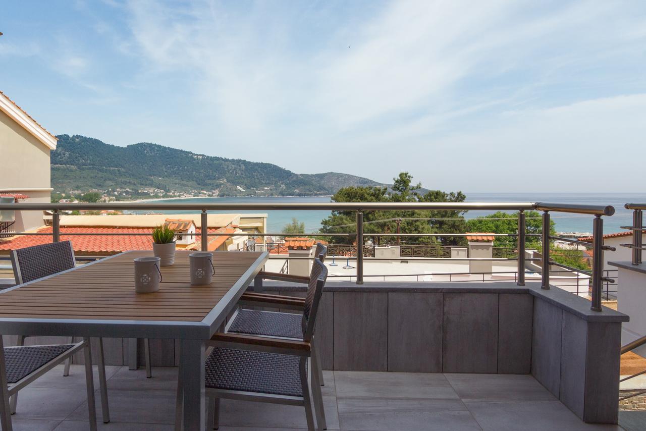 Ntinas Villa With Sea View スカラ・ポタミアス エクステリア 写真